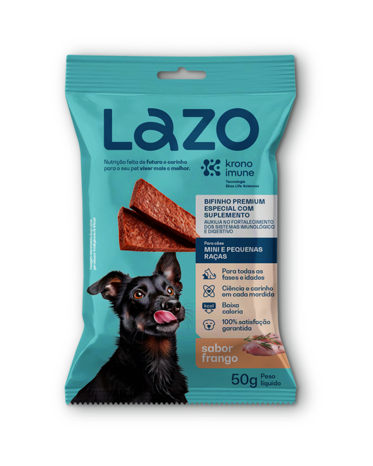 Bifinho para Cães Sabor Frango - 50g | Lazo