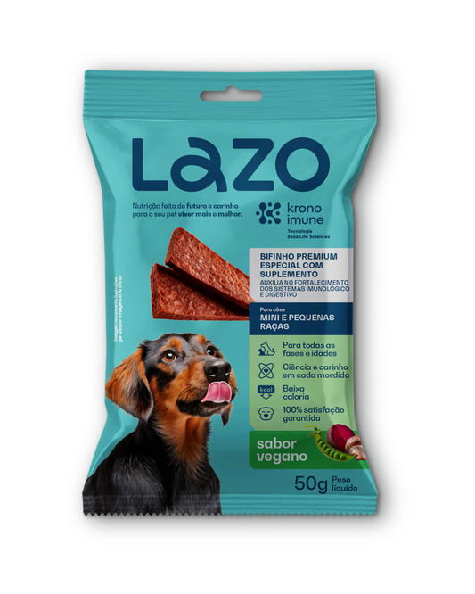 Bifinho Vegano para Cães - 50g | Lazo