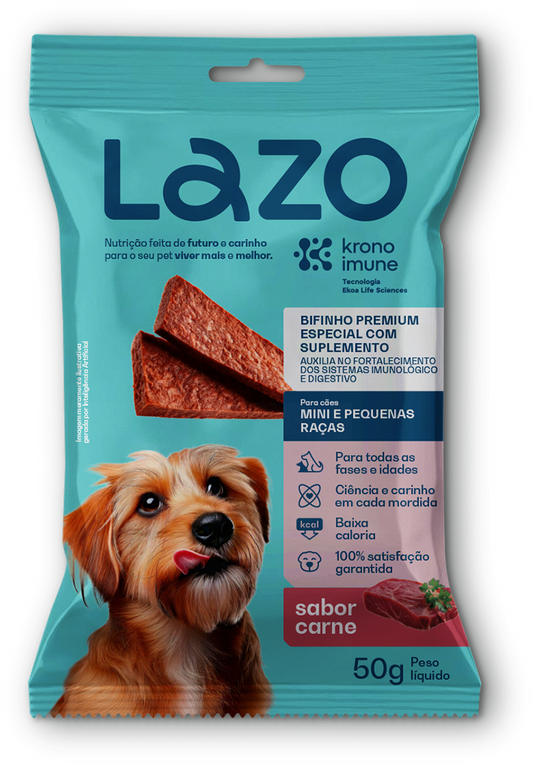 Bifinho para Cães Sabor Carne - 50g | Lazo
